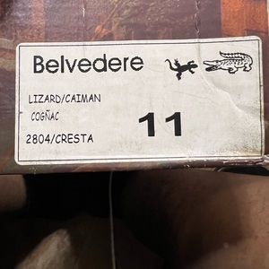 Lizard/caiman cognac